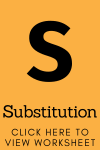 SAMR Model - Substitution
