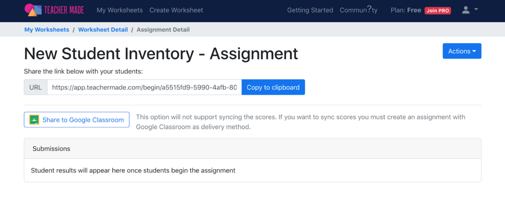 Student Inventory - Assignment - Step 5