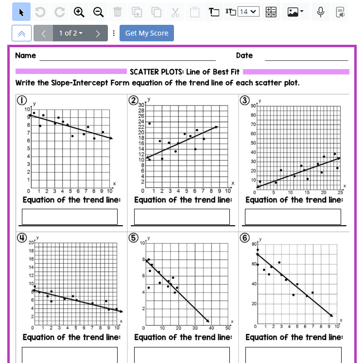 Numeracy exercise Mathematics exercise Seasonal passage Classwork studio